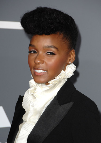 janelle monae grammys 2009 detail