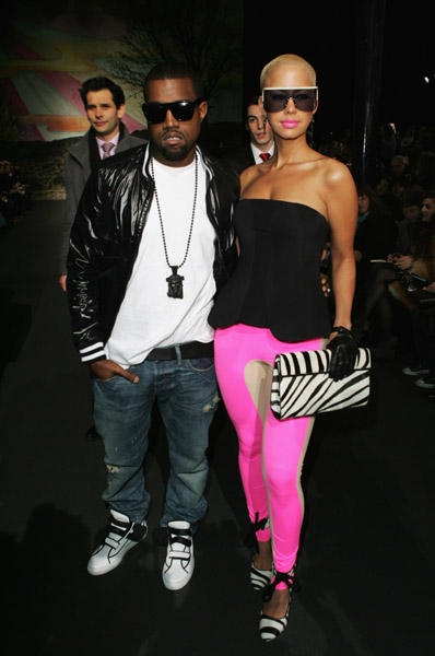 kanye-west-and-amber-rose-at-stella-mccartney