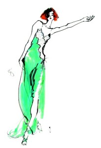 kenneth-paul-block-green-dress