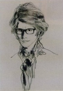 kenneth-paul-block-yves-saint-laurent-portrait
