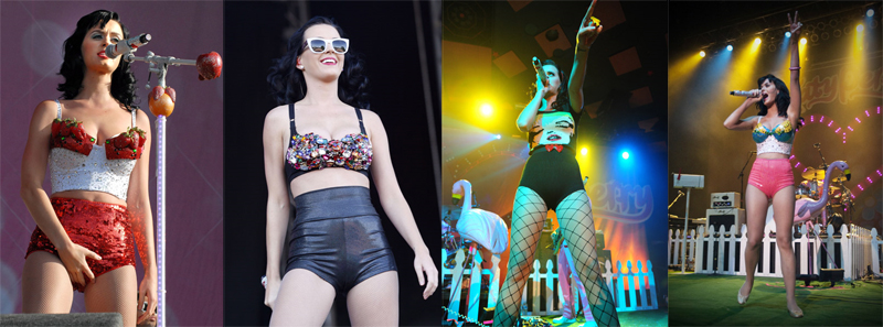 katy perry crotch grab style
