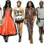 Chanel Iman Rocks Milan – MFW Spring 2010