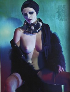Lara Stone for French Vogue by Steven Klein (10)
