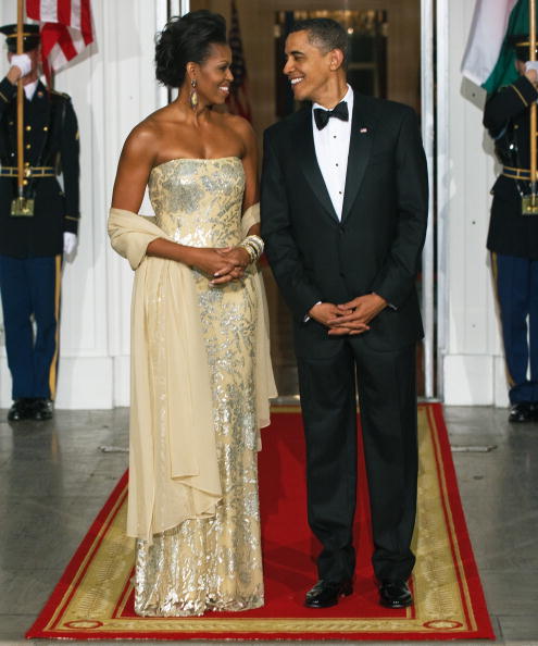 White House State Dinner: Michelle Obama Dazzles, but Secretary Rogers is