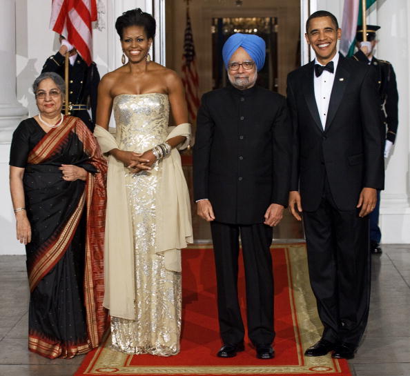 Kaur to the State Dinner at the North Portico of the White House