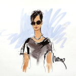 Rihanna Courtroom sketch Rihanna Courtroom sketch