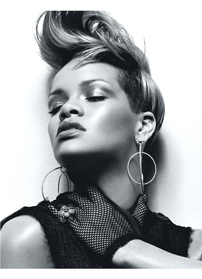 rihanna pictures 2010. Rihanna W February 2010