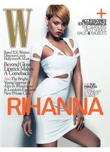 Rihanna W February 2010 Cover