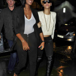 Rihanna and BFF in London Rihanna and BFF in London