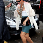 Rihanna arrives for Chanel SS2010 Rihanna arrives for Chanel SS2010