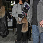Rihanna fur hat and vogue magazine Rihanna fur hat and vogue magazine