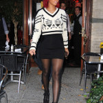 Rihanna in proenza schouler sweater Rihanna in proenza schouler sweater