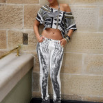 Rihanna jeans tribal print Rated R promo Rihanna jeans tribal print Rated R promo