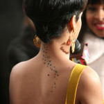Rihanna stars tattoo Rihanna stars tattoo