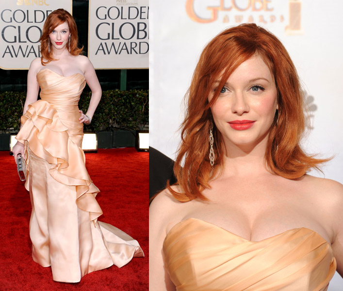 Golden Globe Awards 2010 Best Dressed Red Carpet Fashion The Fashion Cult
