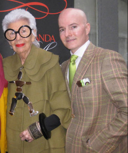 iris apfel with david duncan