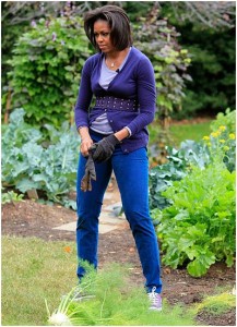 michelle obama wearing chucks