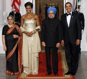 Michelle Obama Naeem Khan Gown
