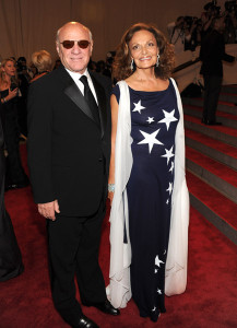 Barry Dillard and Diane Von Furstenberg Met Costume Institute Gala 2010