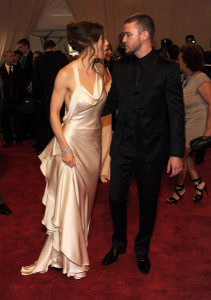 Jessica Biel & Justin Timberlake Met Costume Institute Gala 2010