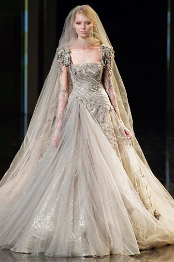 Katy Perry Wedding Dress by Elie Saab Fall 2010 Couture The Fashion Cult