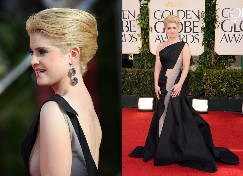 golden globes best dresses 2011